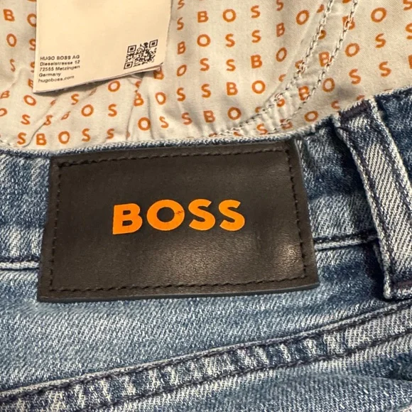 Boss Faded Denim Jeans - Picture 5 of 8